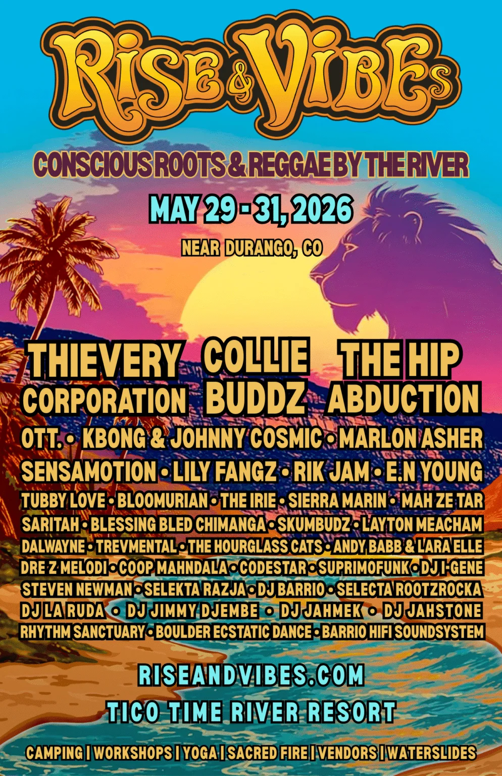 Rise & Vibes 2026 at Tico Time: A Box of Chocolates by the River